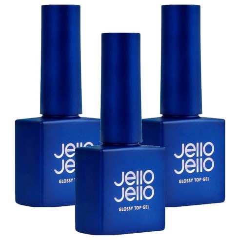 젤로젤로 글로시 탑 젤, 3개, 10ml