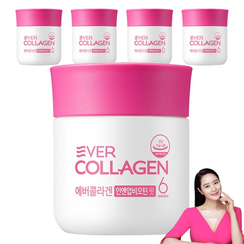 에버콜라겐 인앤업비오틴 핏, 84정, 5개