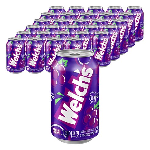 웰치스 포도 355ml, 36개