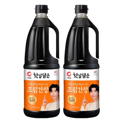 햇살담은 조림간장, 1.7L, 2개