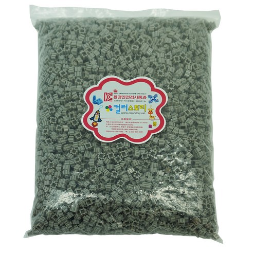 컬러스토리 디폼블럭 8mm 1kg G31, 회색