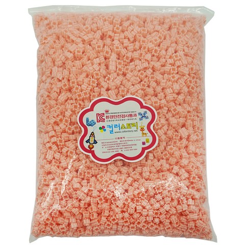 컬러스토리 디폼블럭 8mm 1kg G04 색, 살구