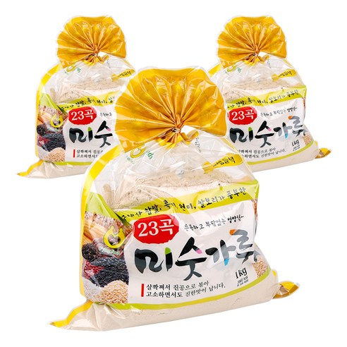 오양식품 23곡 미숫가루, 1kg, 3개