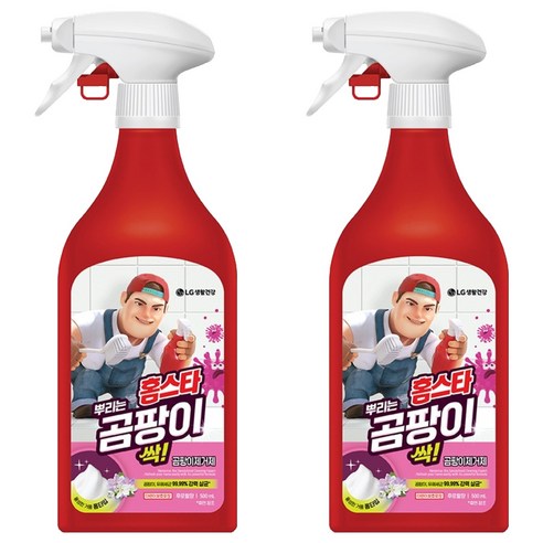 홈스타 맥스프레쉬 뿌리는 곰팡이 싹 세정제, 500ml, 2개
