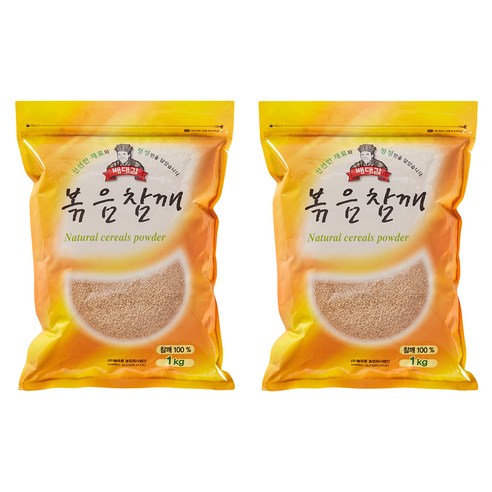 배대감 볶음참깨, 1kg, 2개