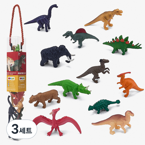 모조펀 공룡 피규어 12종 세트, 3세트