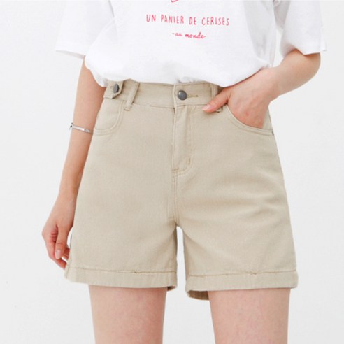 가비진 여성용 4부 반바지