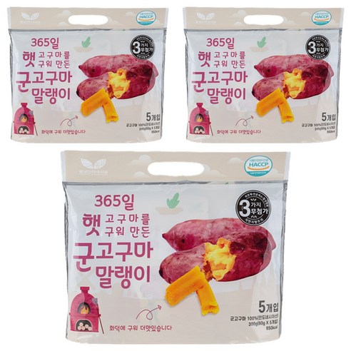 봄날인터내셔널 군고구마 말랭이, 60g, 15개