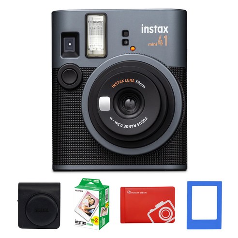 잊지 못할 순간을 담다, 인스탁스 Mini 41 블랙 솔직 사용 후기 인스탁스미니41