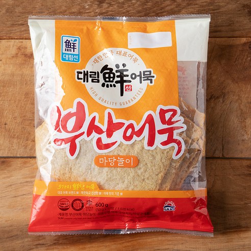 대림선 부산 어묵 마당놀이 12장, 600g, 1개 대림선크랩킹 Best Top5