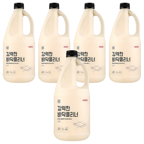 깔끔대장 강력한 바닥클리너 세정제, 2L, 5개