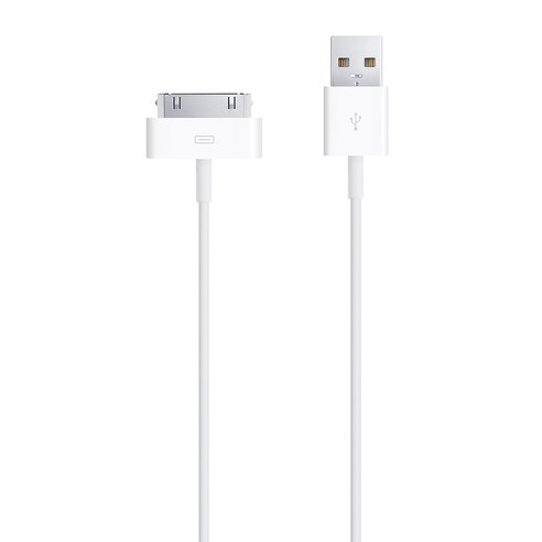 Apple 정품 30 pin to USB 케이블 MA591FE/C, 1개