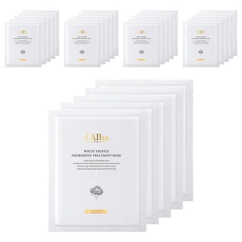 달바 화이트 트러플 너리싱 트리트먼트 마스크 25ml, 5개입, 5개