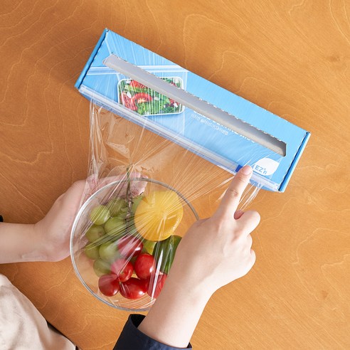 이지엔 슬라이드커팅 위생랩은 식품 보관에 최적화된 가정용 위생랩입니다.