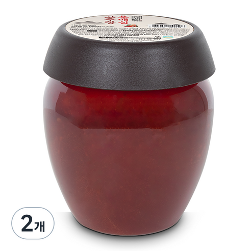 더해담 홍매실 고추장, 1kg, 2개