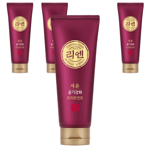 리엔 자윤 윤기강화 트리트먼트, 200ml, 4개
