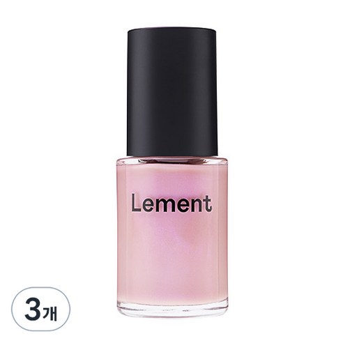 르멘트 컬러 네일, 31 쉘 핑크 아이스, 14ml, 3개
