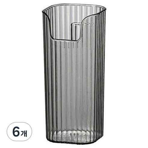 심플 무타공 벽걸이 3단우산꽂이, 블랙, 6개