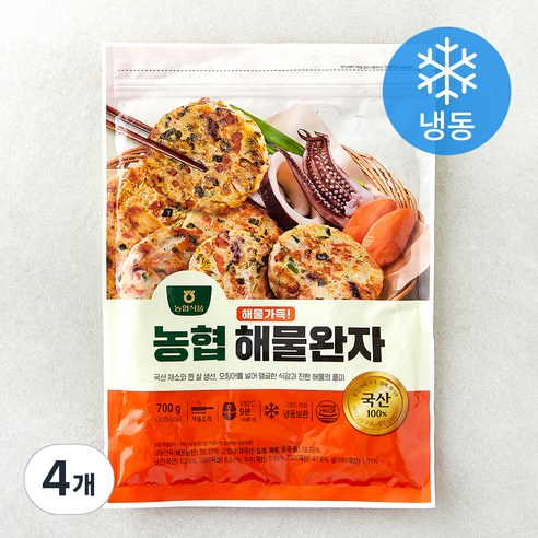 농협 해물완자 (냉동), 700g, 4개