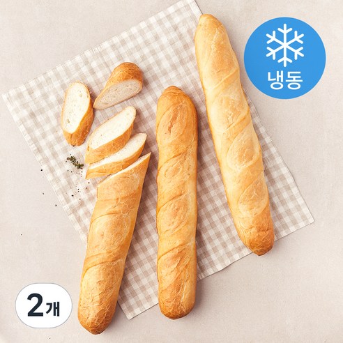 신라명과 모닝 프렌치 바게트빵 (냉동), 270g, 3개입, 2개