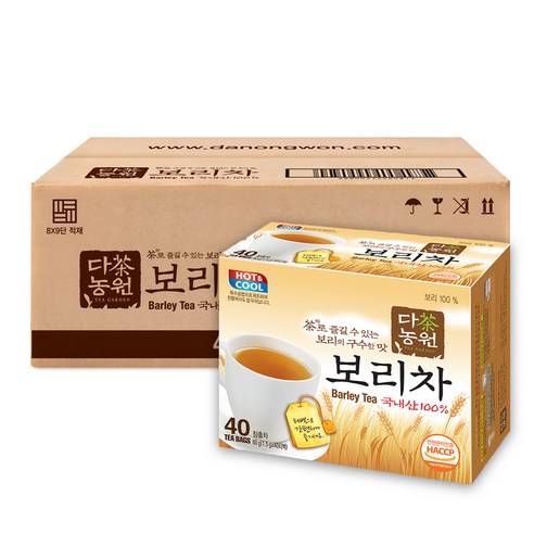 다농원 보리차, 1.5g, 40개입, 16개