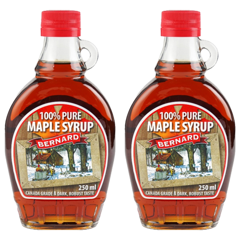 버나드 메이플 시럽, 250ml, 2개