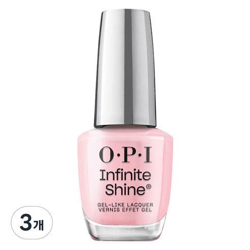 오피아이 인피니트 샤인 젤 라이크 매니큐어, ISL H39 ITS A GIRL, 15ml, 3개