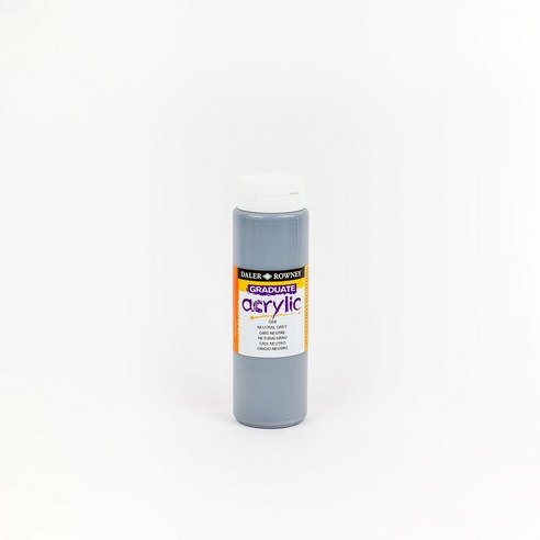 델러로니 Graduate 아크릴물감 006MixingWhite, 500ml 084NeutralGrey, 1