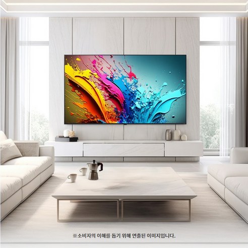 최고의 시청 경험을 제공하는 LG전자 QNED TV