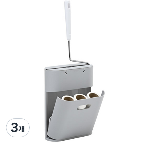 웰라이프 테이프크리너 보관함 그레이, 3개