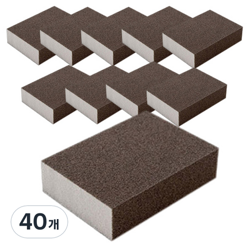 매직스펀지 수세미, 1개입, 40개