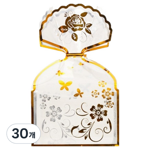 마켓감성 캔디 리본상자, 사각, 30개