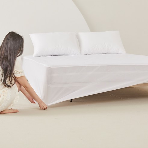 킹사이즈 매트리스, 이제 안심하고 꿀잠 자세요! 베네베딩 방수 커버로!