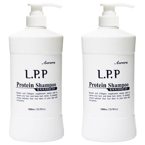 오로라 LPP 프로테인 한방 샴푸, 1L, 2개