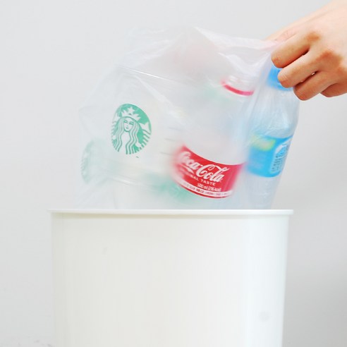 투명하고 편리한 위생적인 쓰레기봉투