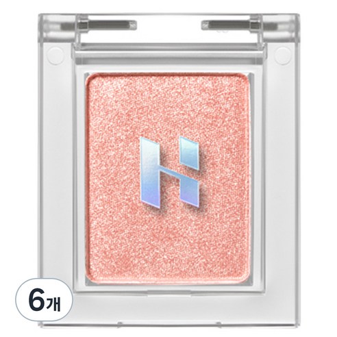 홀리카홀리카 마이 페이브 피스 아이섀도 1.8g, 샬롯, 6개