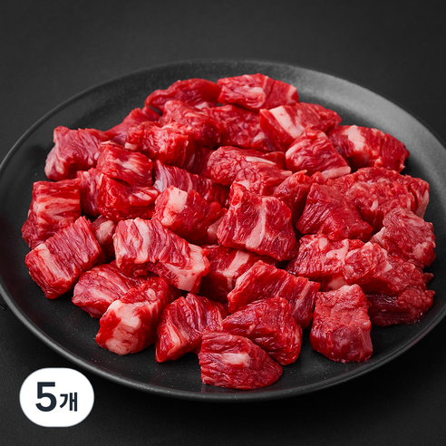 육감하누 양지 1+등급 국거리용 (냉장), 300g, 5개