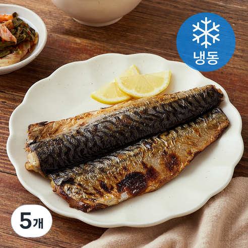 the 푸짐한 바로먹는 간편 고등어 한마리구이 (냉동), 5개, 180g