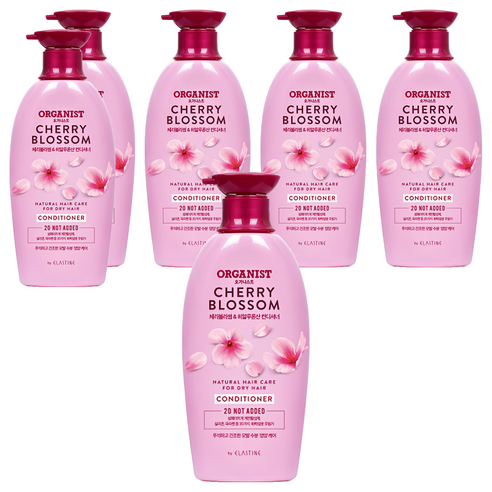 오가니스트 체리블라썸 수분 영양 컨디셔너, 500ml, 6개