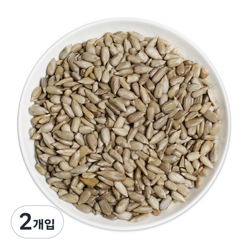 웰넛 자연두레 해바라기씨, 500g, 2개