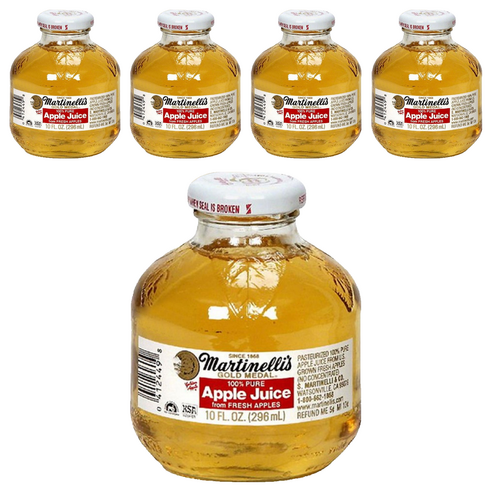 마르티넬리 골드메달 애플주스, 296ml, 6개