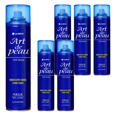 LG생활건강 아르드포 헤어스프레이, 200ml, 6개