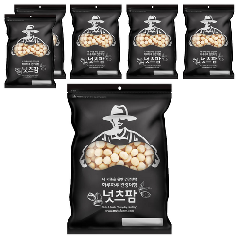 넛츠팜 마카다미아, 120g, 6개