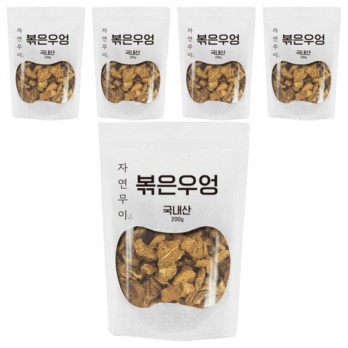 자연무이 볶은 우엉차, 200g, 1개입, 5개