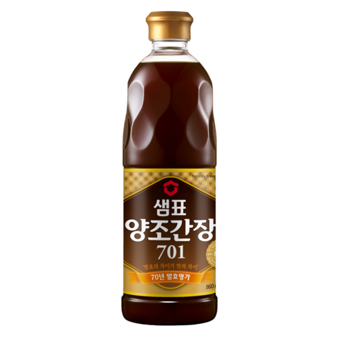 샘표 양조간장 701 930ml 식품 > 장/소스 장류 간장 기타간장, 1개
