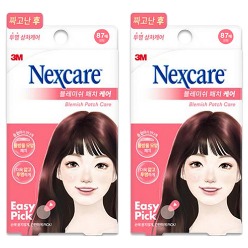 3M 넥스케어 블레미쉬 패치 케어, 87개입, 2개