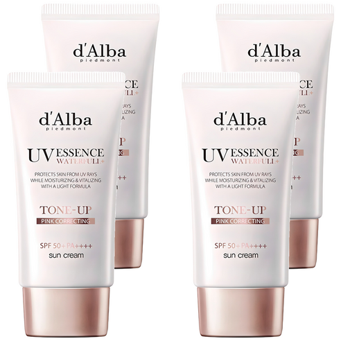 달바 워터풀 톤업 선크림 SPF 50+ PA++++, 50ml, 4개