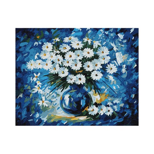 플레이어바웃 DIY 명화 그리기 세트 40 x 50 cm, 블루밍 데이지