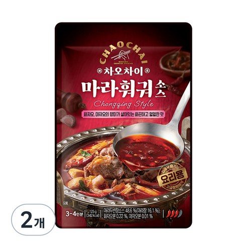 차오차이 마라 훠궈 소스