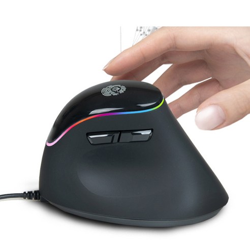 건강하고 편안한 컴퓨팅 경험을 위한 ZIO RGB 버티컬 인체공학 마우스